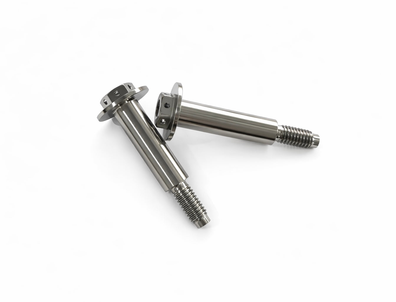 Drilled Hex Flange Bolt (14mm thread) M6x43