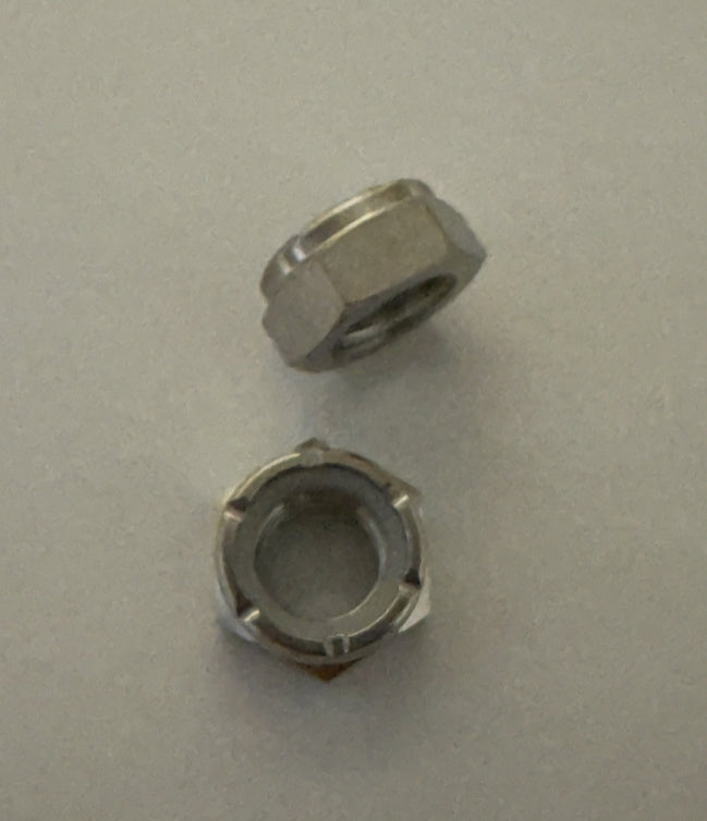 Thin Hex Nyloc Nut 3/8-unc