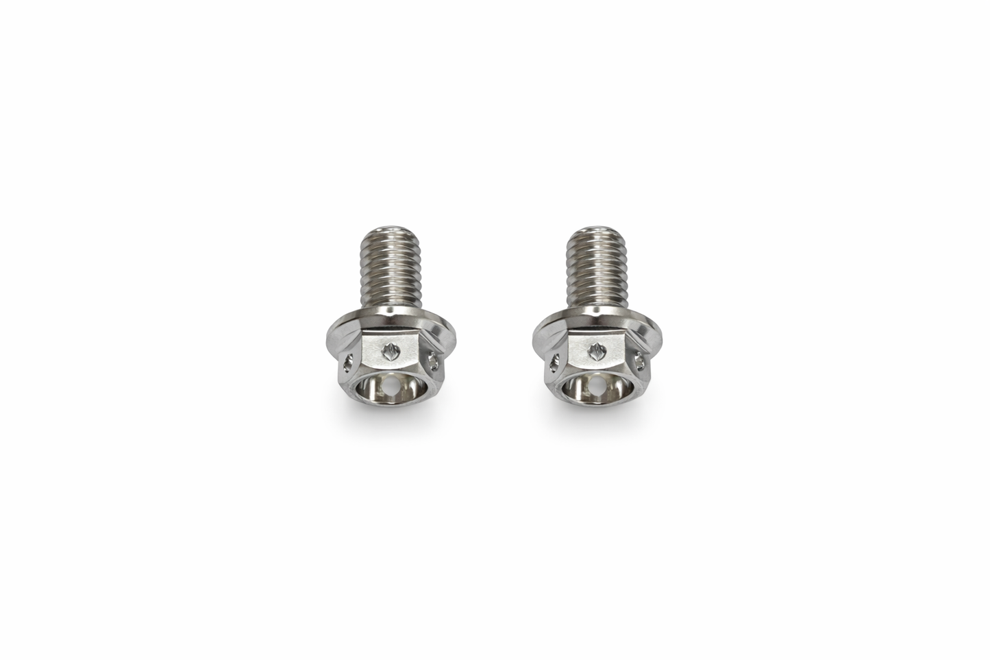 Drilled Hex Flange Bolt M6x10
