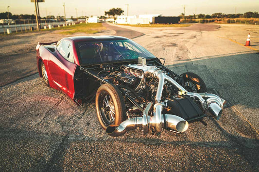 Jarrod Wood’s Twin Turbo, Noonan- Powered Radial Corvette