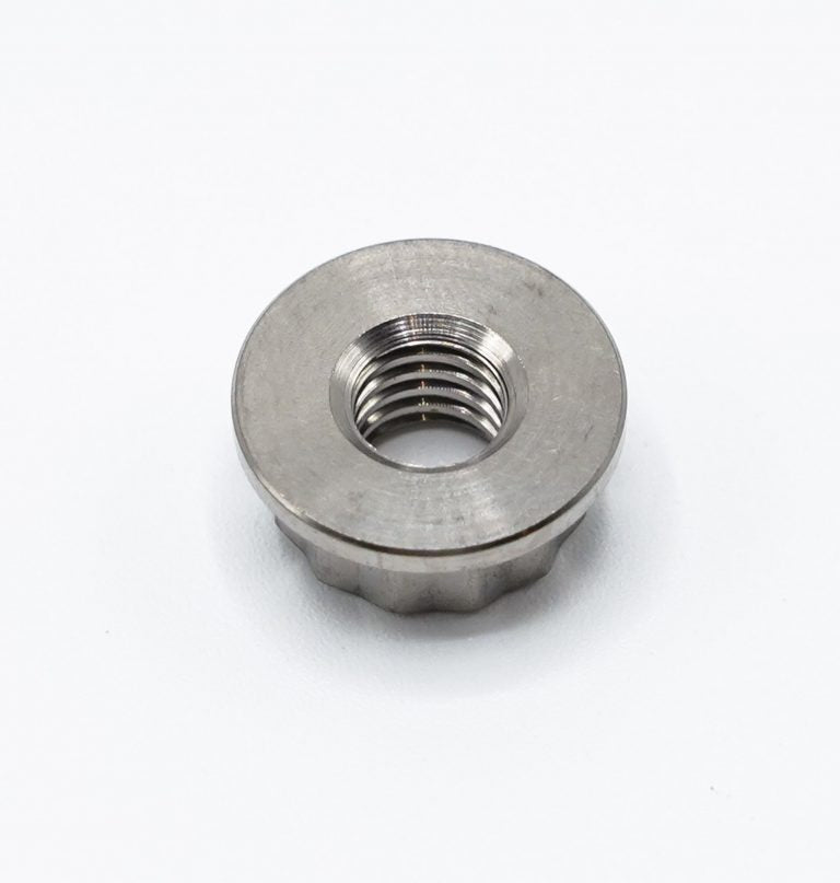 12 Point Flange Nut M6