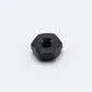 Hex Nyloc Nut (No Flange) #6-32 Black