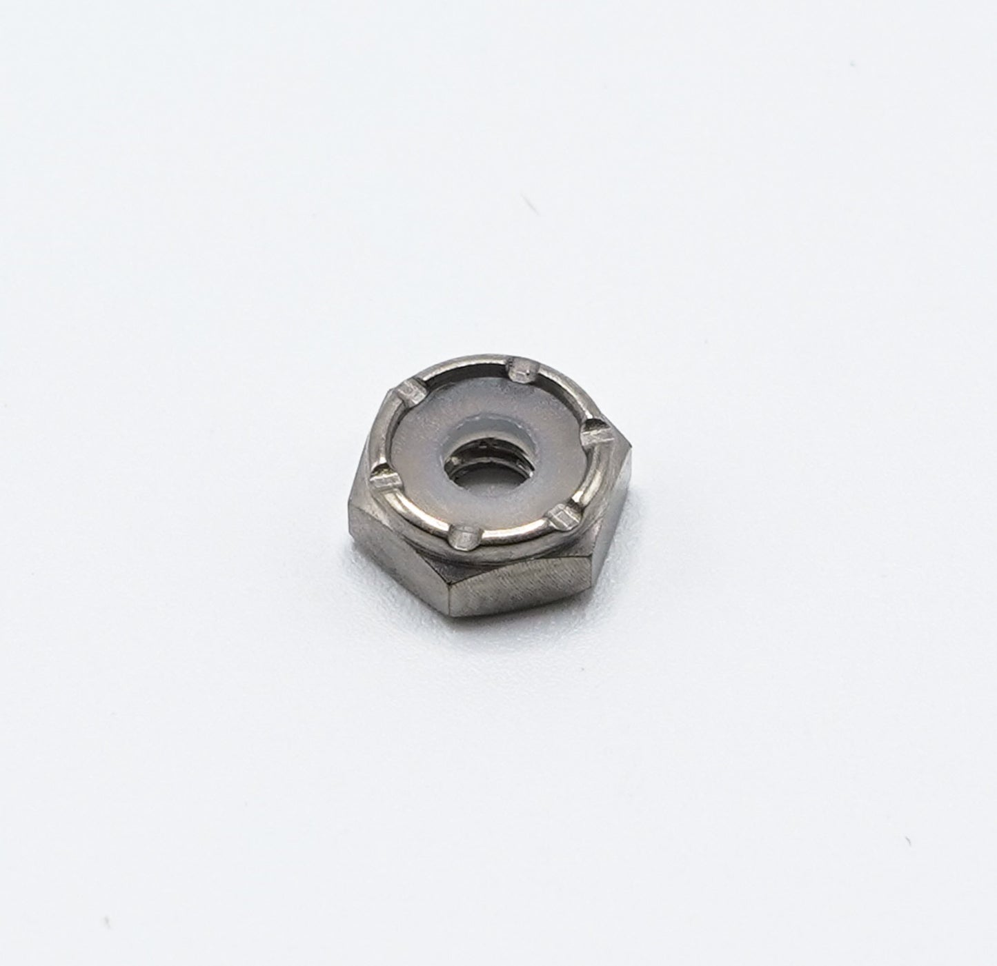 Hex Nyloc Nut (No Flange) #6-32