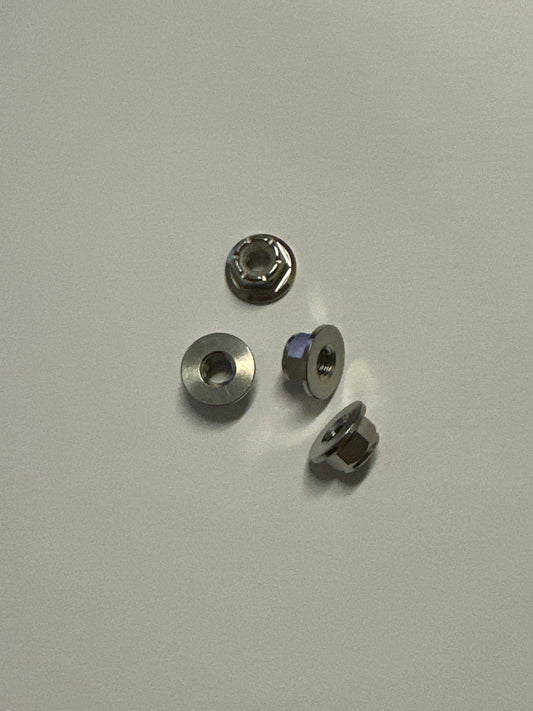 Hex Flange Nyloc Nut M5