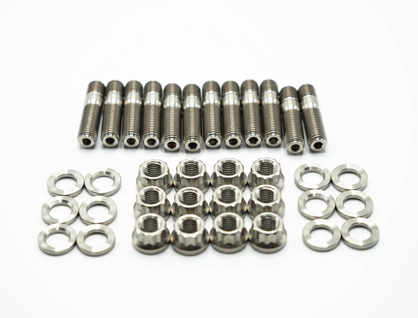 Exhaust Studs RB30 Kit WMTitanium